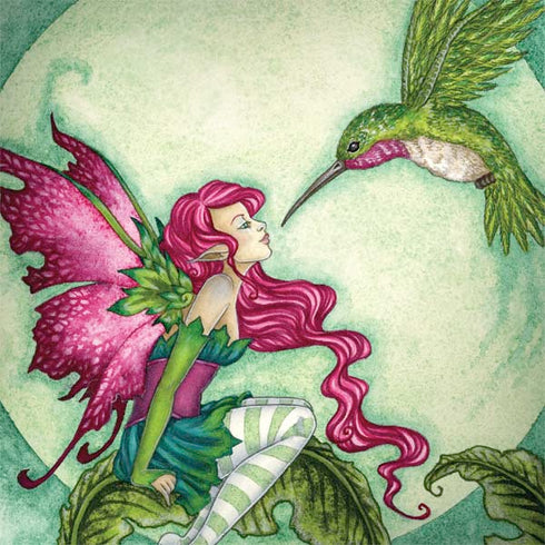 Amy Brown Flirting Fairy and Hummingbird Surface Book 2 15in Skin
